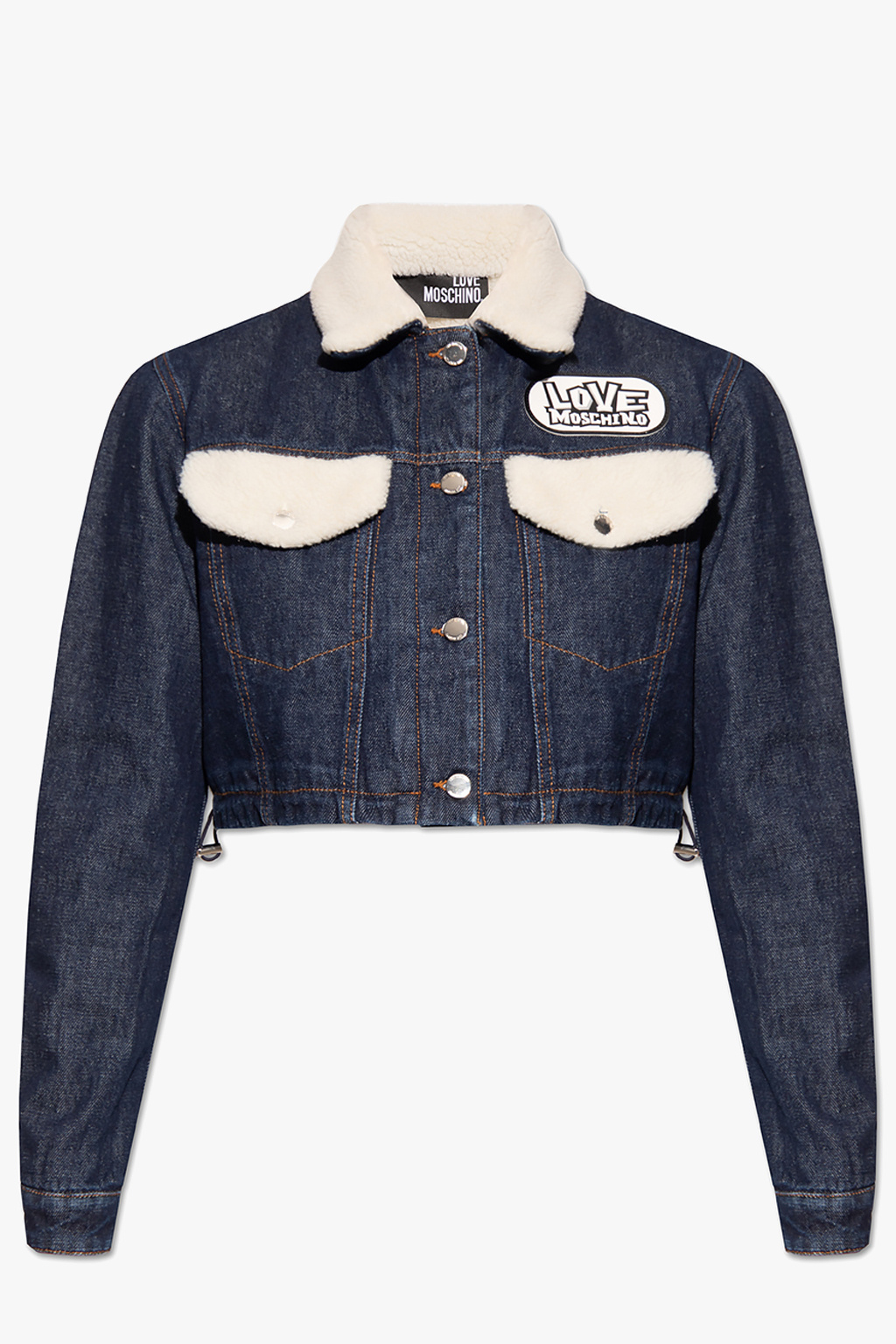 Love moschino hot sale denim jacket